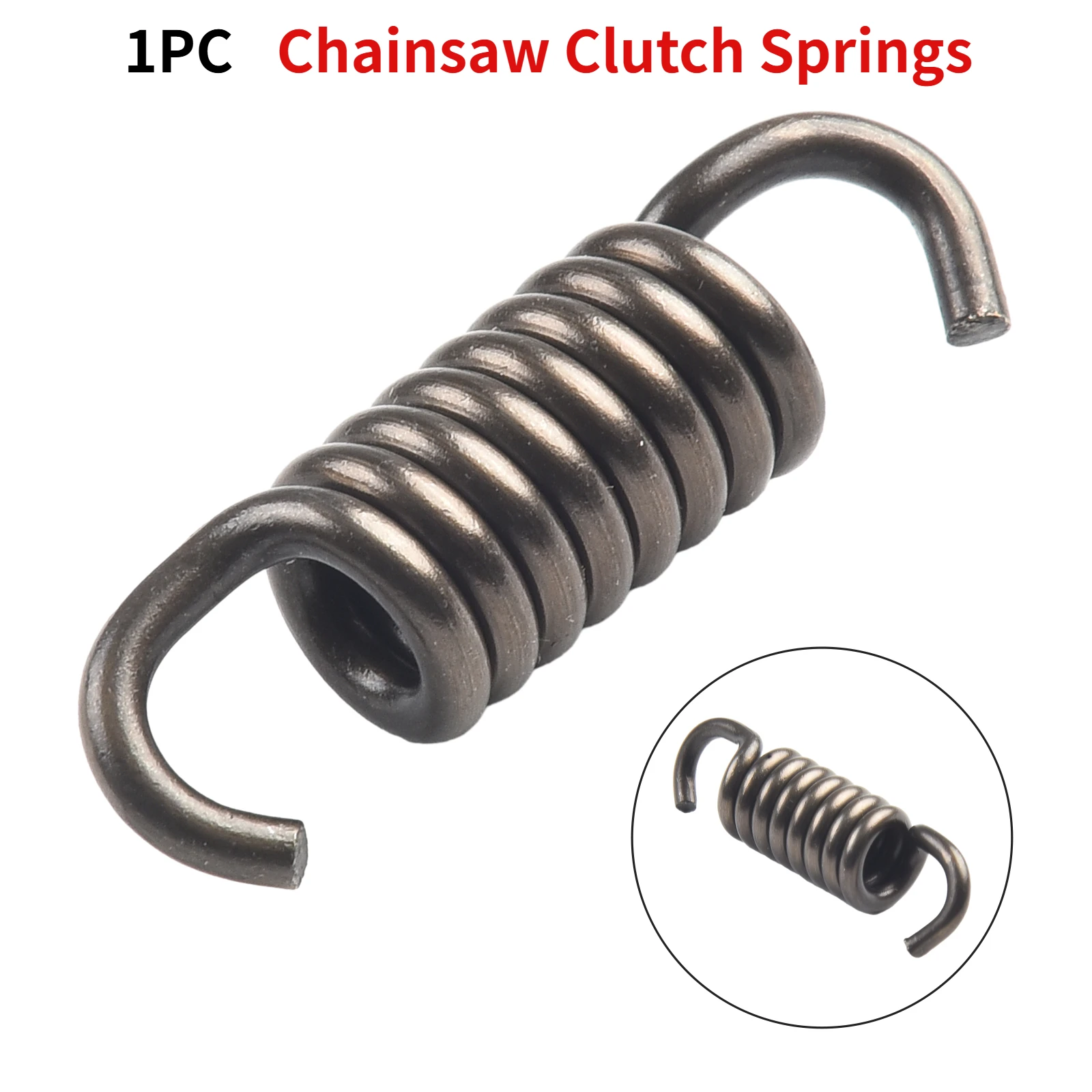 

1PC Chainsaw Clutch Springs Brushcutter Drum Clutch Replace For 43/52cc Strimmers Brushcutters Metal Chainsaw Garden Tool Parts