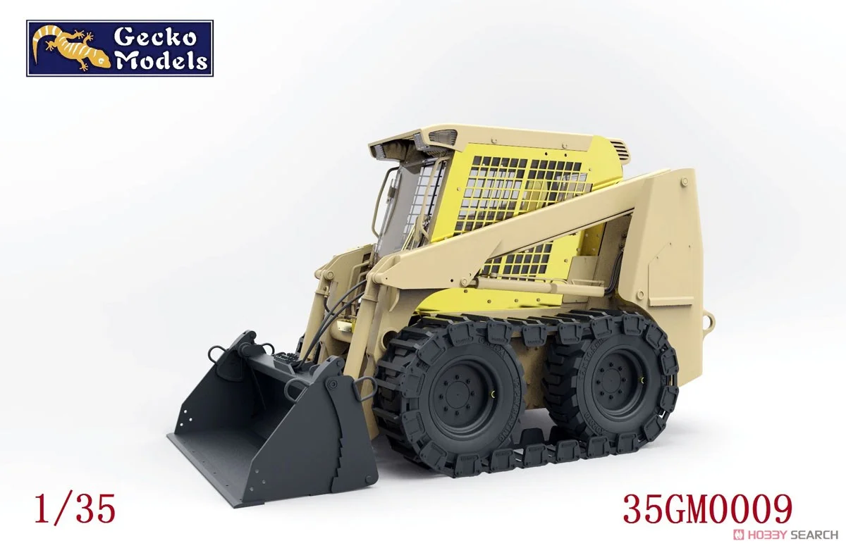 

Gecko model 1/35 35GM0009 US Army Light Type III Skid Steer Loader (M400W) model building kits,for birthday toys