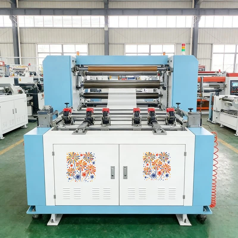 Automatic Slitter Rewinder Paper Cutting Machine Industrial Guillotine Trimmer for Kraft Paper Roll Slitting Customized Hot Sale