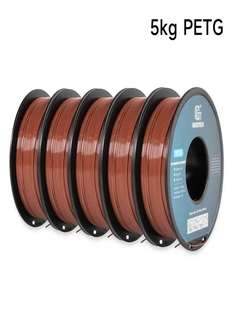 Geeetech 5kg PETG 1,75 mm filament 3D-printdraad Vacuümverpakking Lokale magazijnen Kleurrijk plastic voor de meeste FDM 3D-printers - afbeelding 2