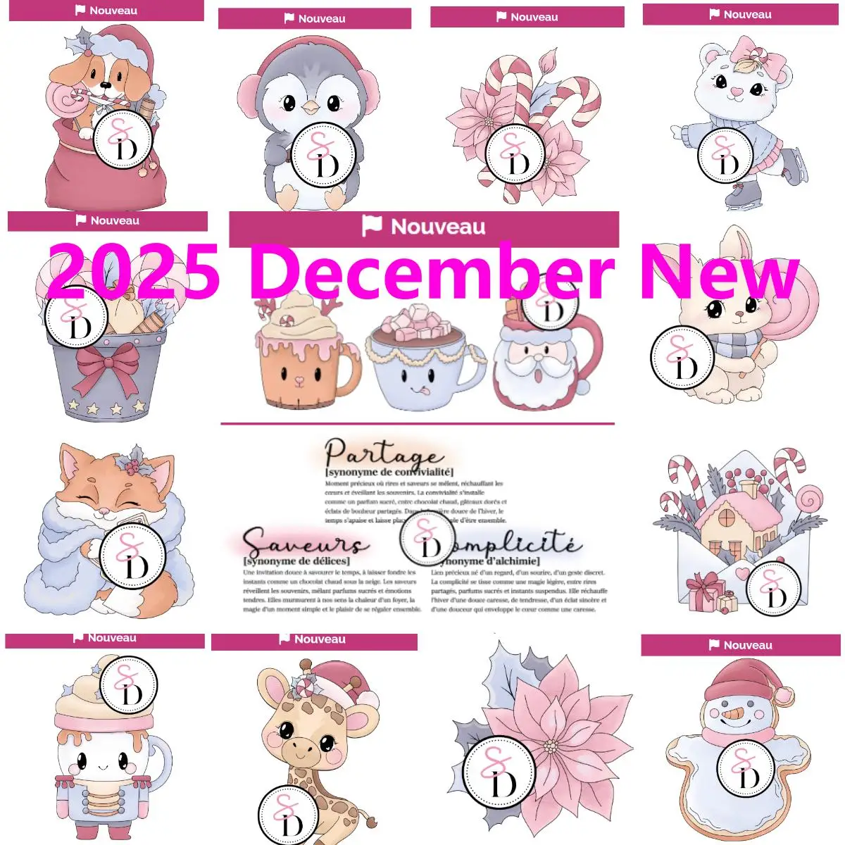 

Stick Candy French Stamps 2025 New Metal Cutting Dies Scrapbook Diary Decoration Embossing Template Diy Greeting Card Handmade