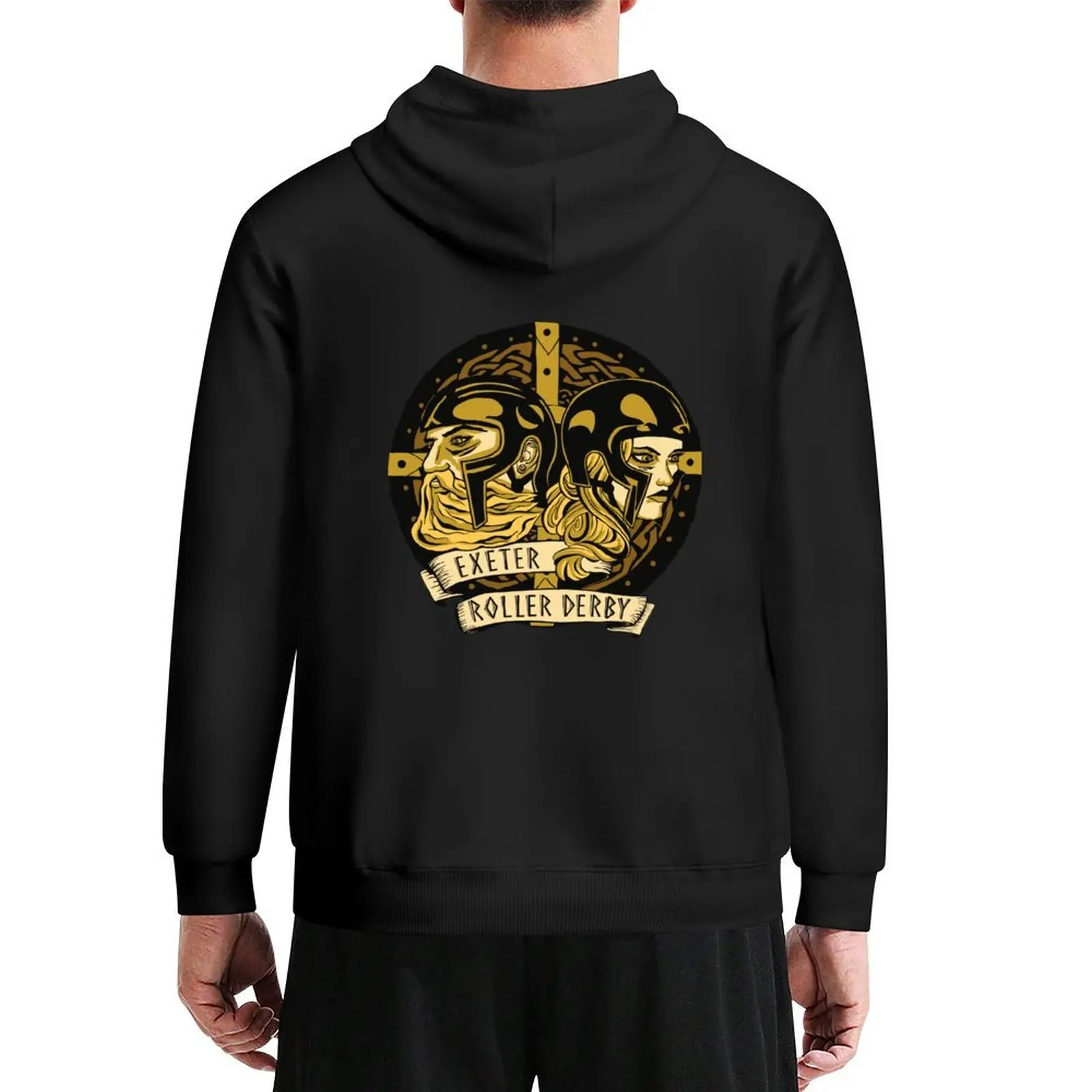 

Exeter Roller Derby Logo Hoodie mens clothes men clothing hooded shirt clothes for men men's hoodie sweatshirt