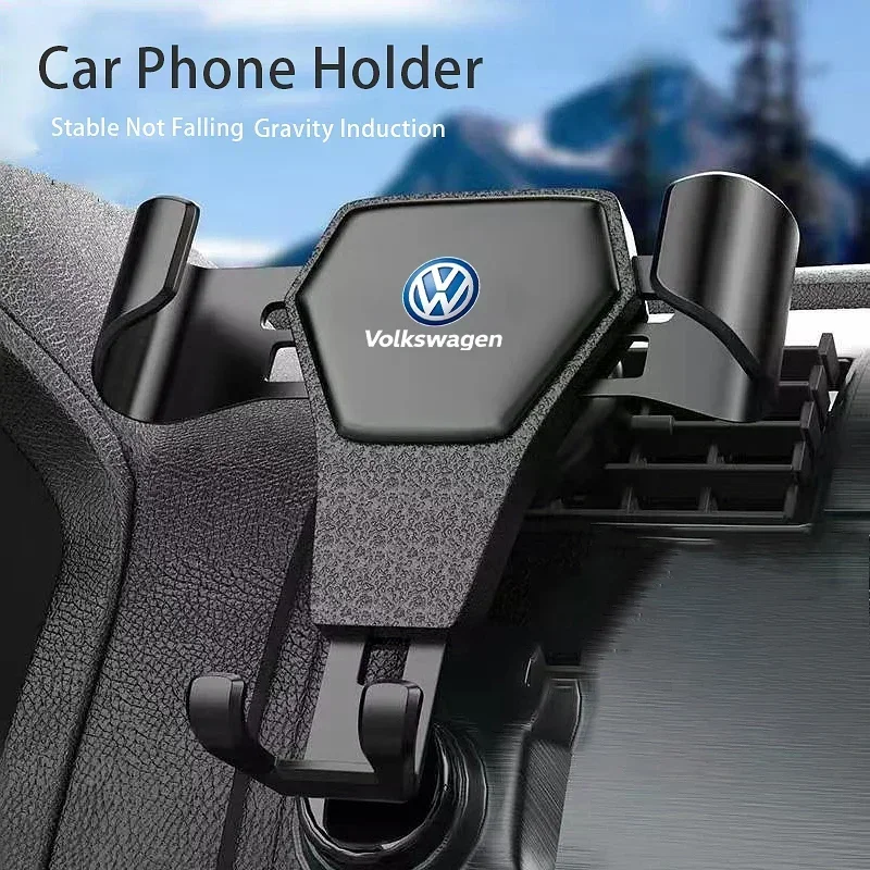 

Gravity Car Phone Holder Air Vent GPS Stand Accessories For VW Golf Tiguan Jetta Transporter Passat GTI GTD Polo Touran Scirocco