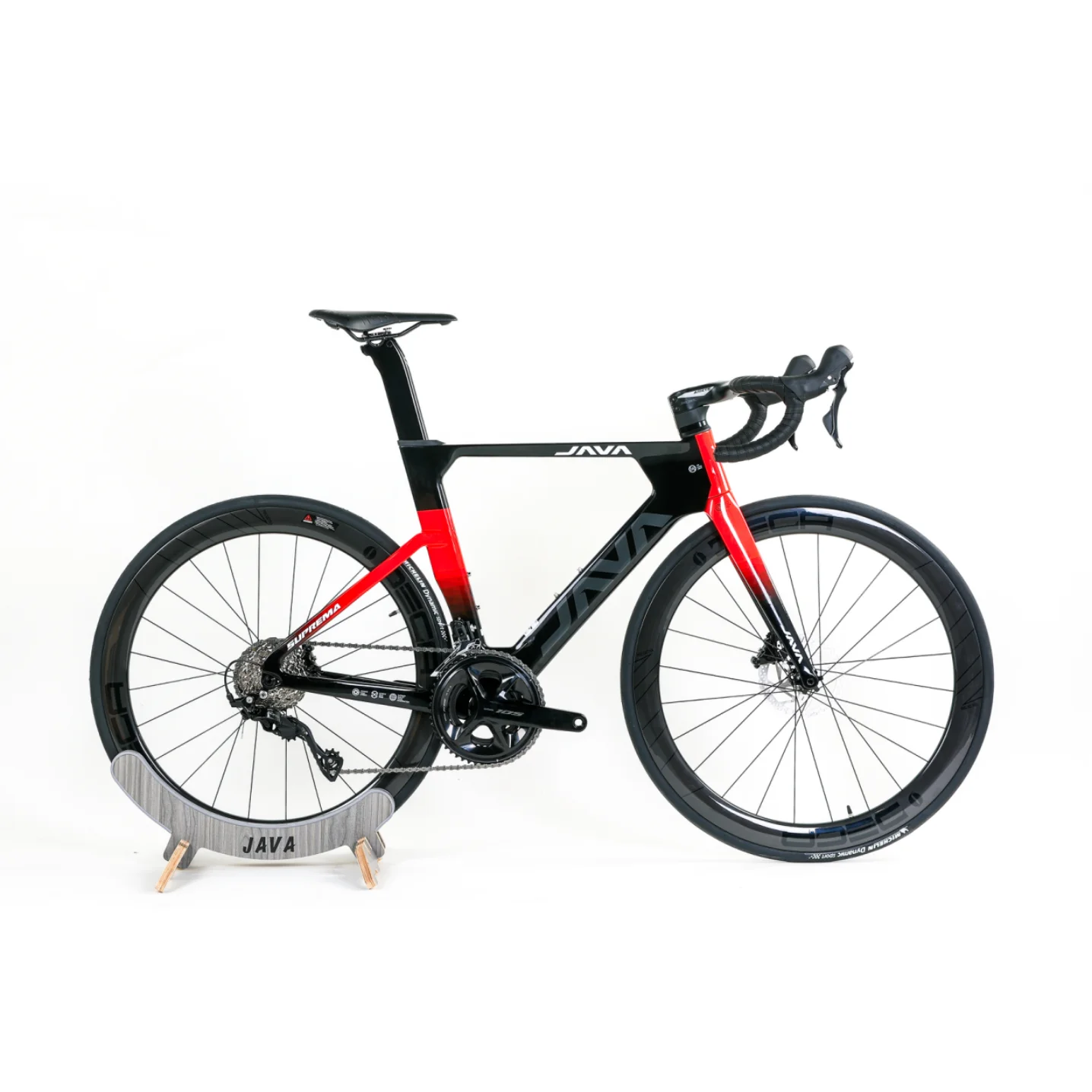 Bicicleta de Estrada Java Suprema 700 25C em Fibra de Carbono, Bicicleta de Corrida com 24 Velocidades, Bicicleta de Corrida de Alta Qualidade