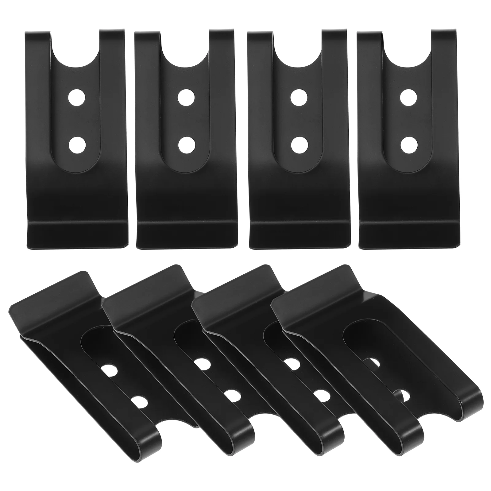 10 Pcs Belt Clip for Keys Buckle Clips with Strap Metal Hook Phone Paint