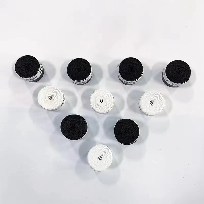 60pcs Tennis OverGrip Tennis Badminton Squash Training Sweat Absorbed Wraps Tennis Accessories Badminton Grip Padel