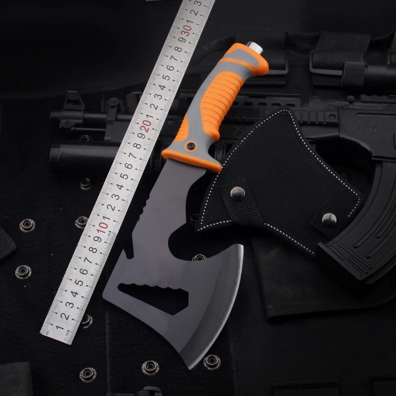Outdoor Portable EDC Multifunctional Tactical Axe Camping Car Emergency Window Breaking Tool