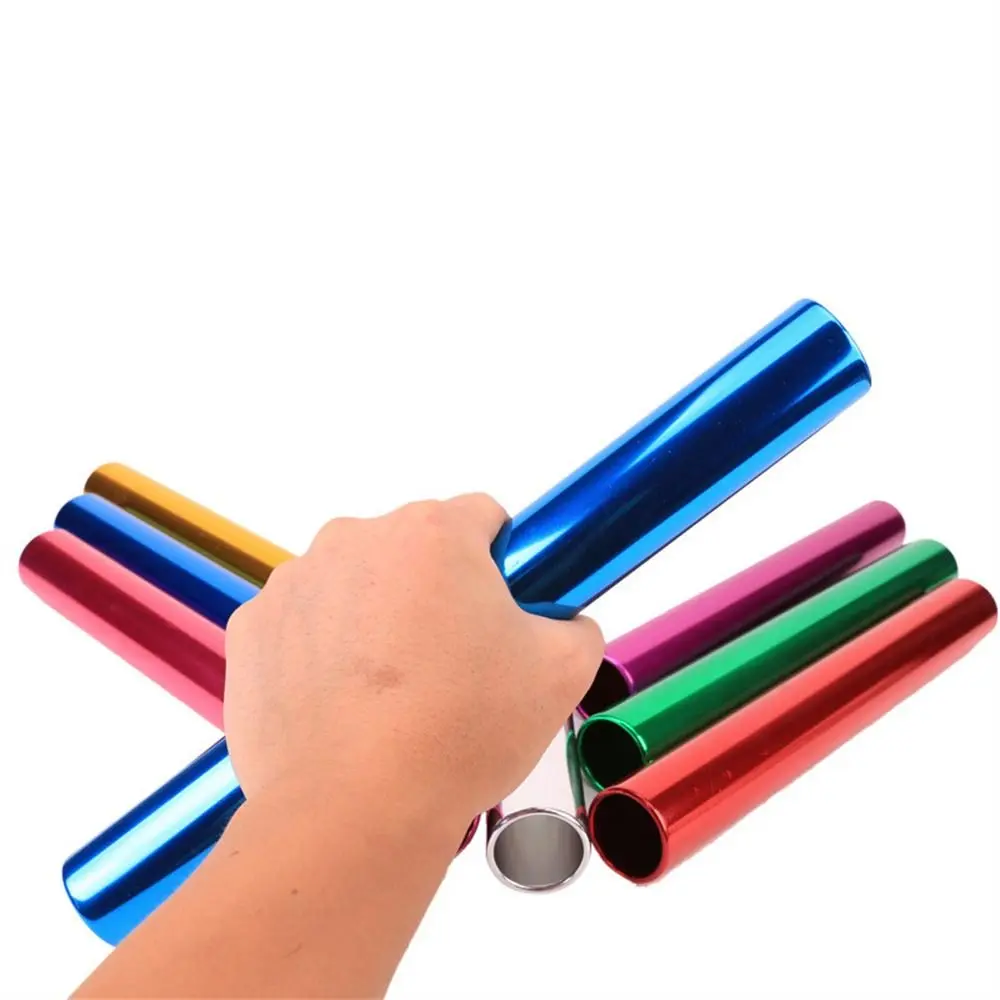 

Kids Adults Aluminum Alloy Relay Baton Athletics Thicken Relay Track Baton Hollow Track and Field Running Match Baton Sport Tool