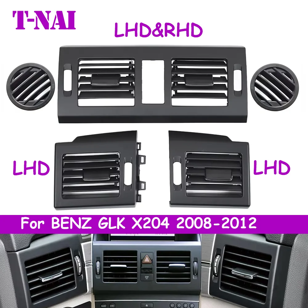 

GLK X204 LHD RHD Dashboard Console Left Right Air Conditioner Ac Vent Grille Outlet For Mercedes Benz 204 GLK220 GLK250 GLK300