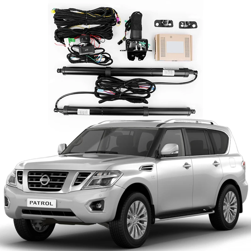 For Nissan Patrol Electric tailgate power operated trunk Retrofit tail box Vehicle accessories actuators front rear button