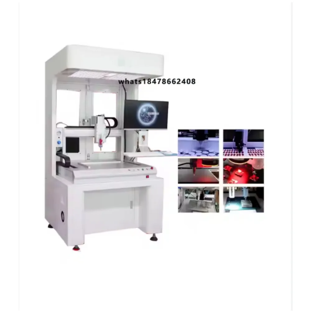 High-Speed Visual Dispensing System with AI-Controlled Software for Precise Adhesive Application