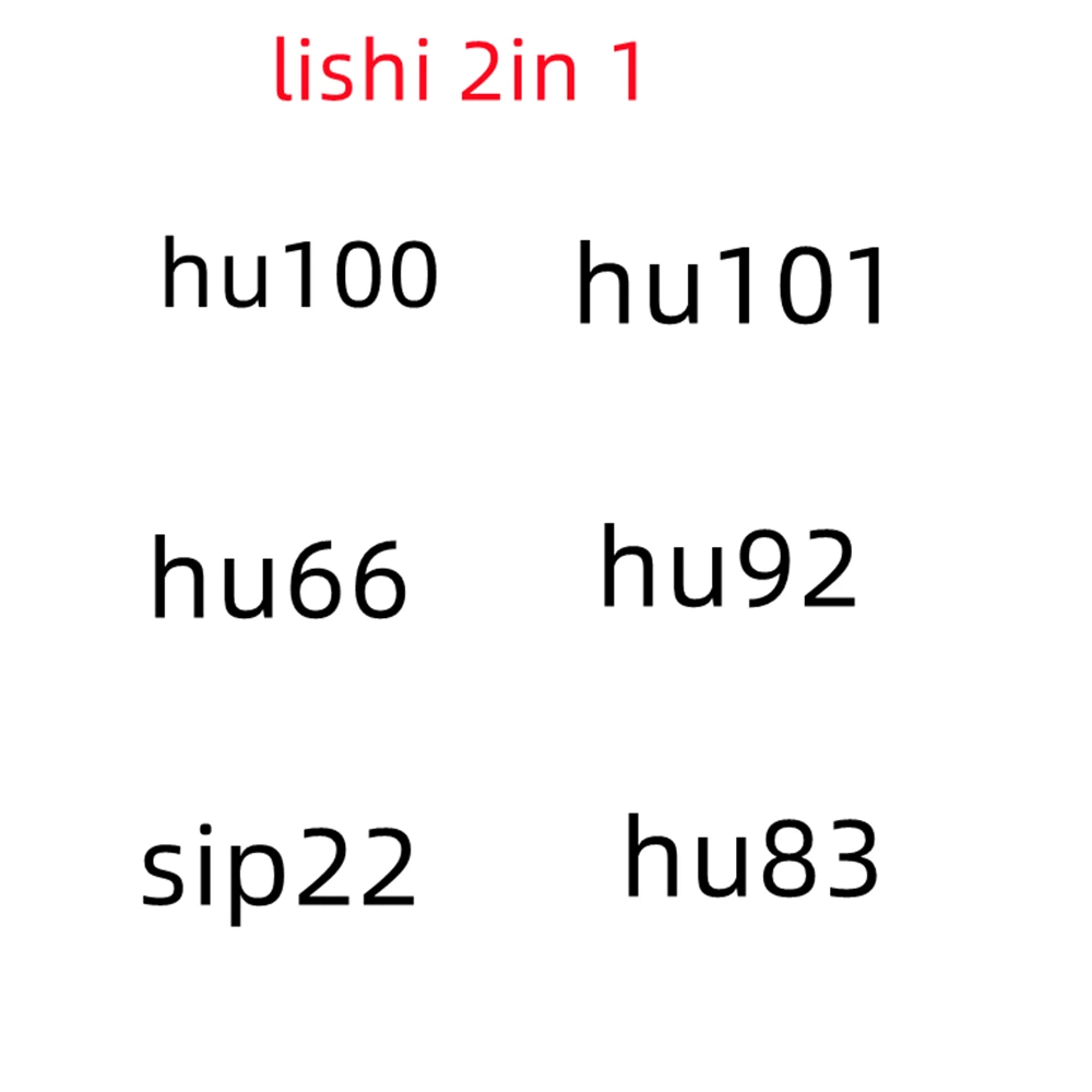 Lishi 2 in 1 HU92 LiShi 2in1 tool HU92 for BMW