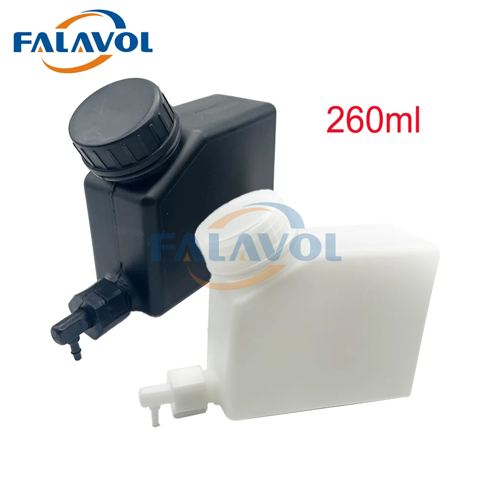 FALAVOL 4pcs 260ml Ink Tank With Single Outlet Ink Cartridge For Mimaki Roland Mutoh Eco Sovent/UV Printer Ink Bottle