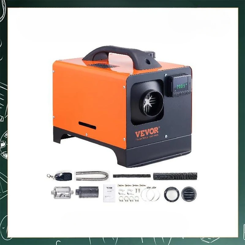 

%a 5/8KW Air Heater 12V All in One Car Heater with Remote Control for Car Truck Boat RV Parking Heater