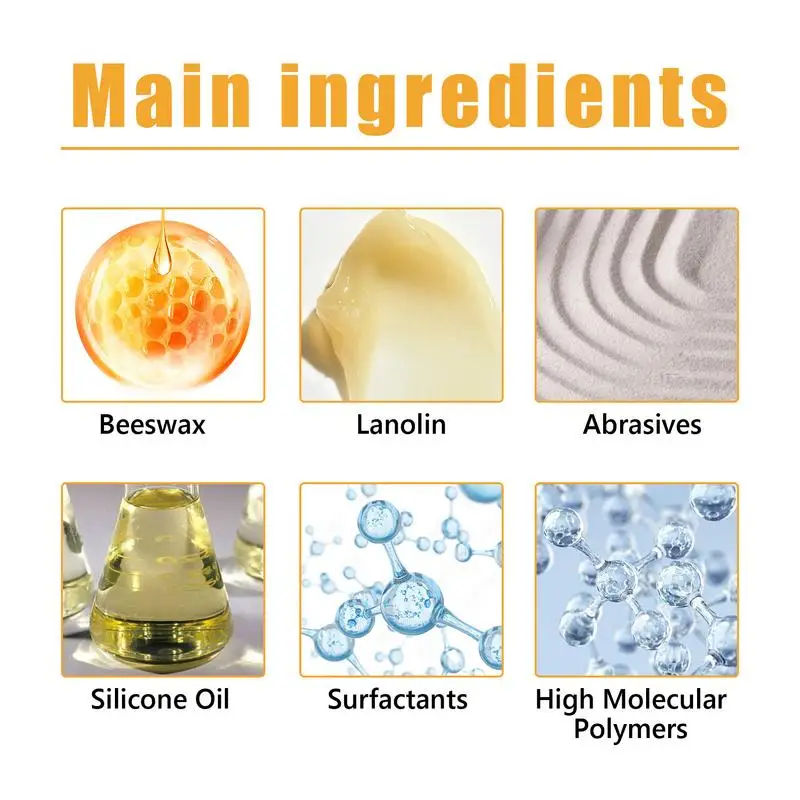 Profissional Car Wax Scratch Remover, Proteção Selante, Fácil Scratch Remover para Tree Sap, 60ml, Eficaz