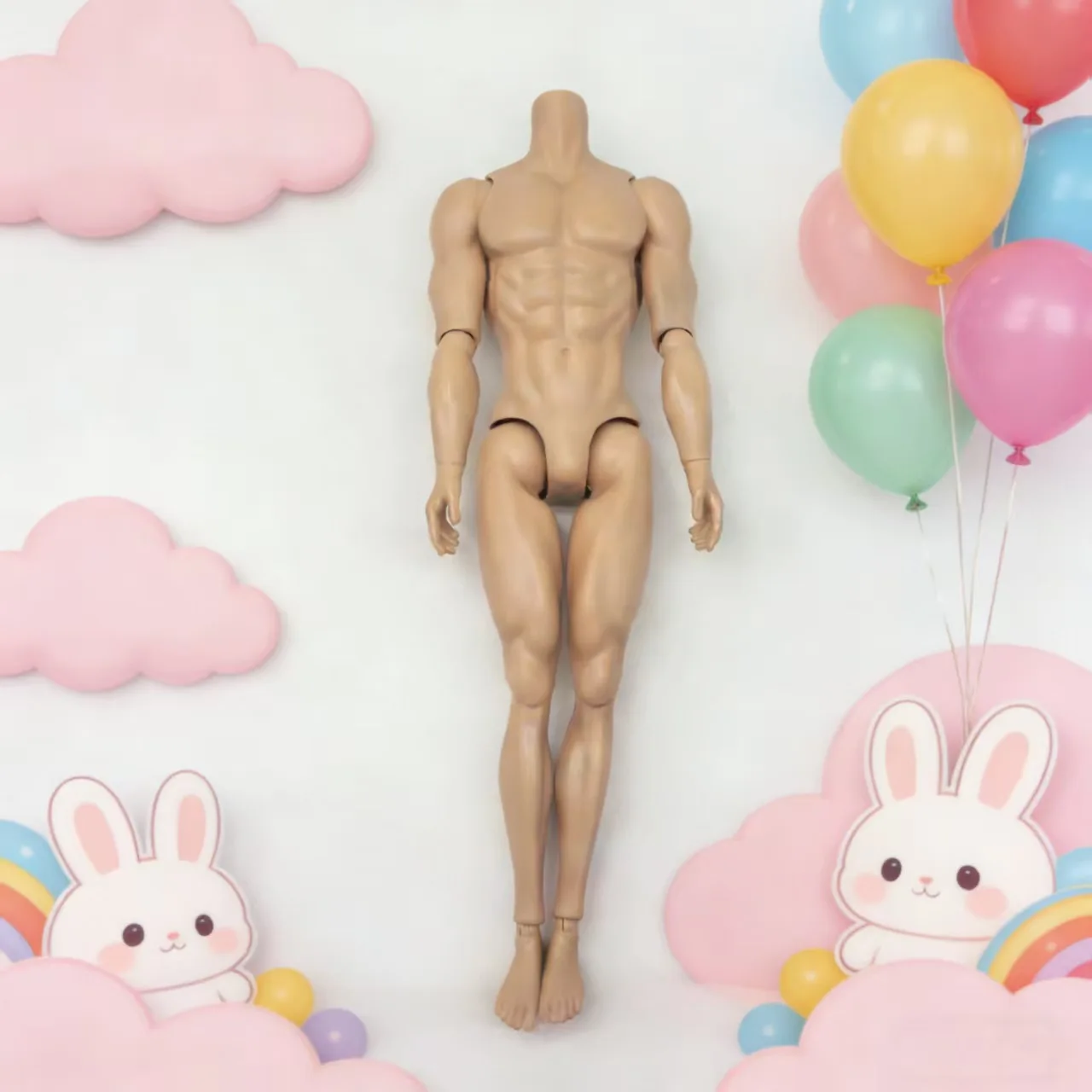 32cm Supermodel Male Doll Body Parts Multi-joint 1/6 Muscle Man Action Figure Normal/Fair/Dark Skin Ken Doll Collectable Gifts
