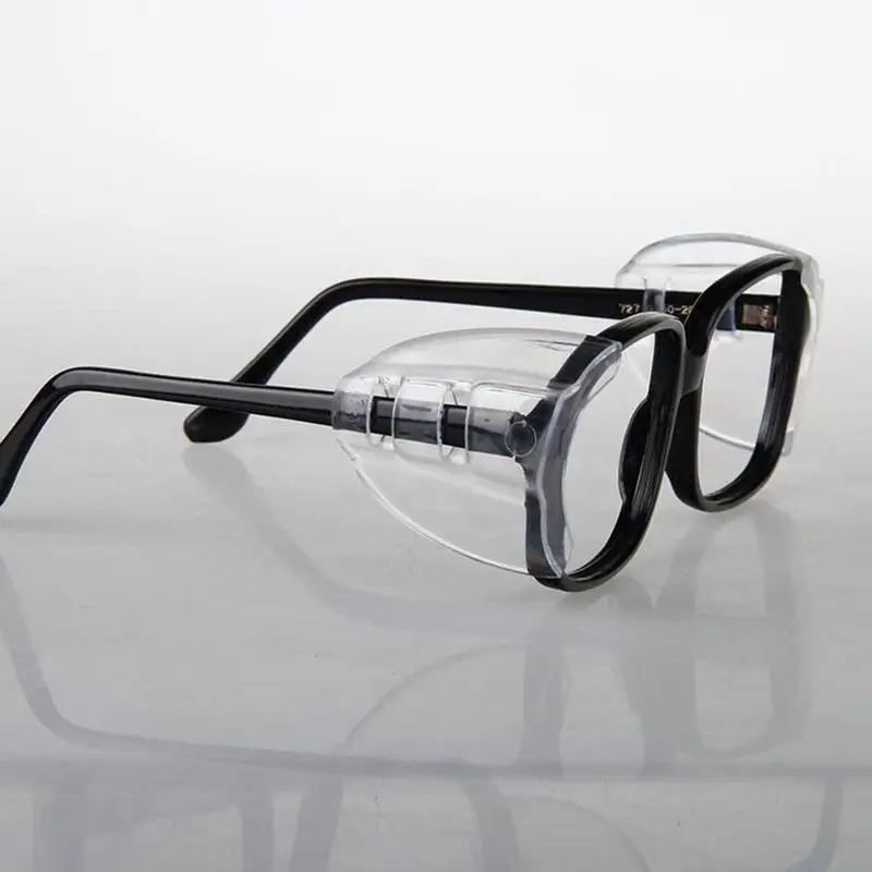 Universal Eye Glasses Side Shields Protective Wing Spectacles Side Protection Sheet Anti Fog Glasses Side Shields Accessories