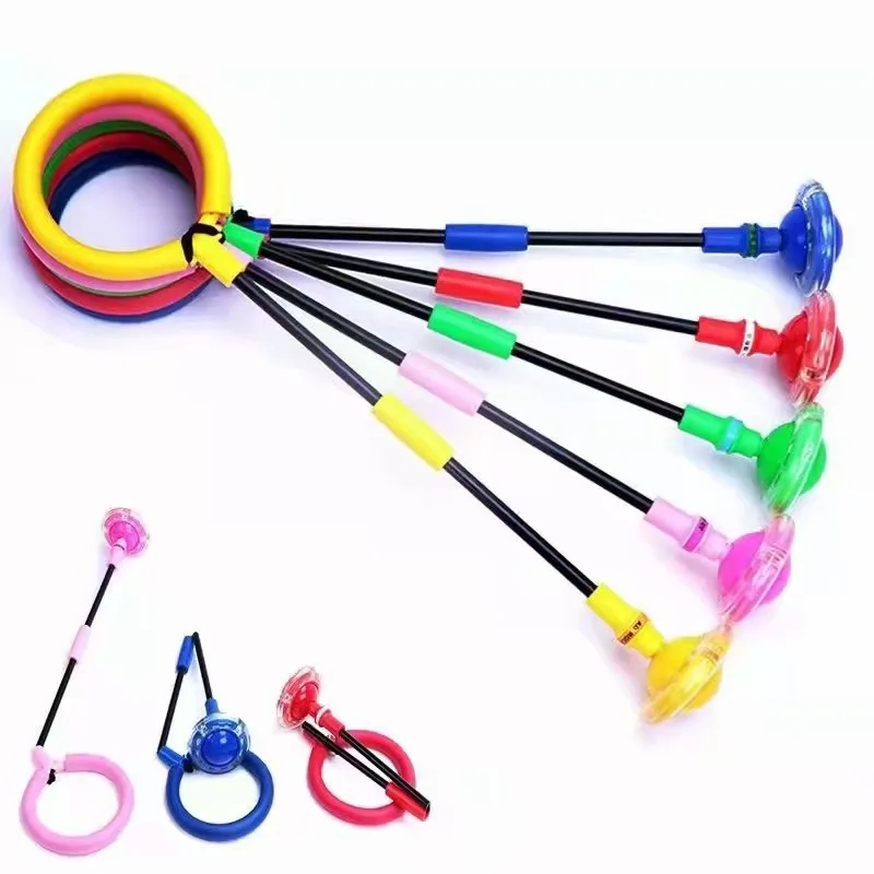 Rueda flash de columpio con cuerda para saltar para fitness al aire libre, entrenamiento y ejercicio de reacción familiar para fuerza y agilidad, plegable y portátil