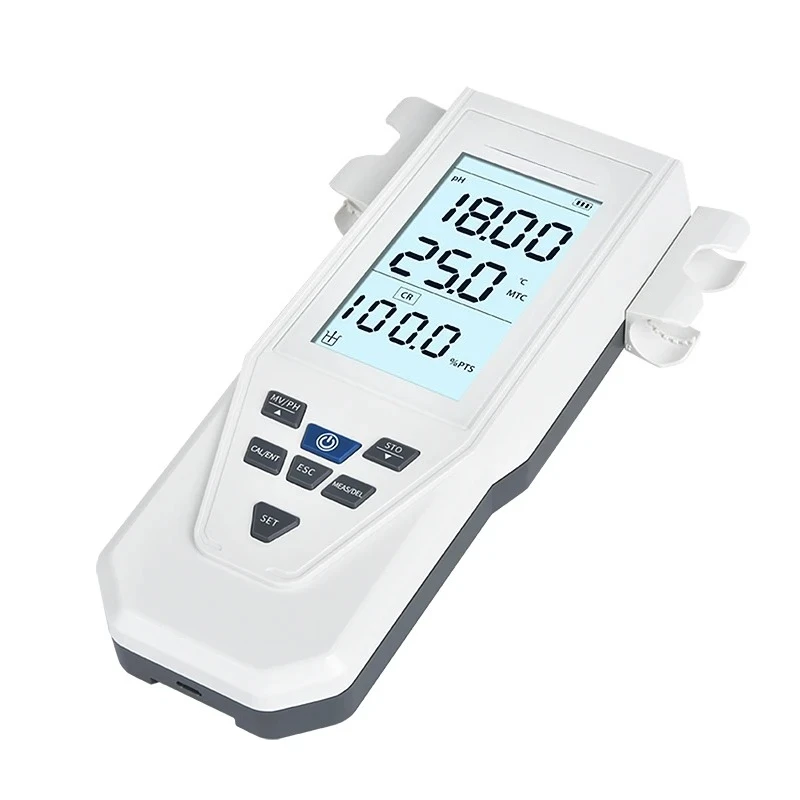 PH30 LCD automatic manual temperature compensation multi-key calibration function 0.01 portable ph meter medium pressure