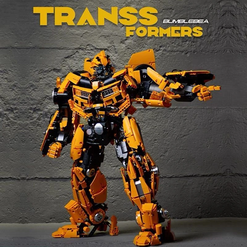 

Конструктор V5007 Creative Expert Ideas: Трансформер DJ Rambo Man Autobot Moc, техническая модель, 5692 детали