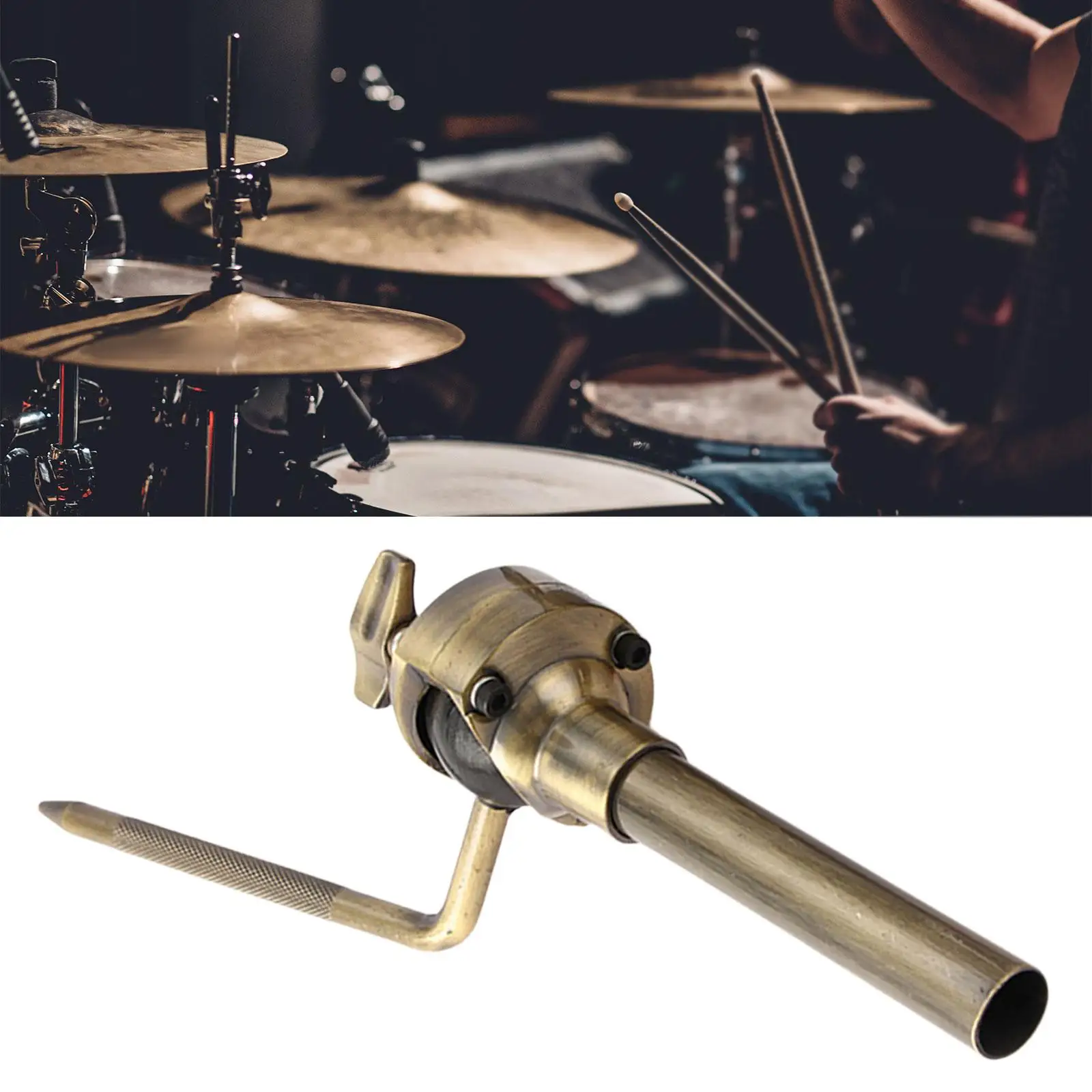 

Single Tom Holder Drums Accessory Hardware Parts Tom Drum Instrument Replaces Tom Drum Holder Mount Drum Musical Instrument