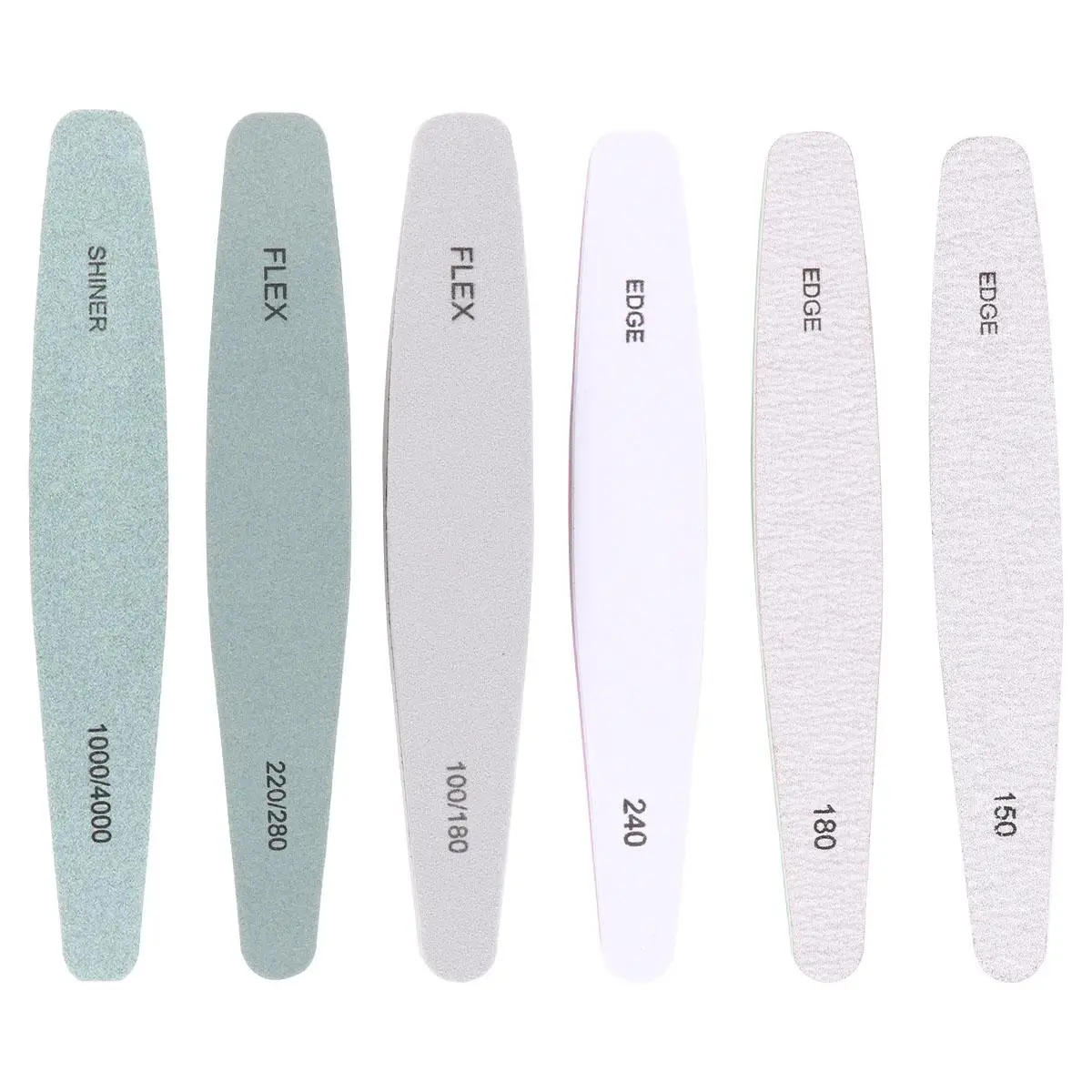 

Nail Tool Set Fingernail Polishers Sanding Blocks Durable Files Lightweight Comfortable Use Manicure Surface Removal