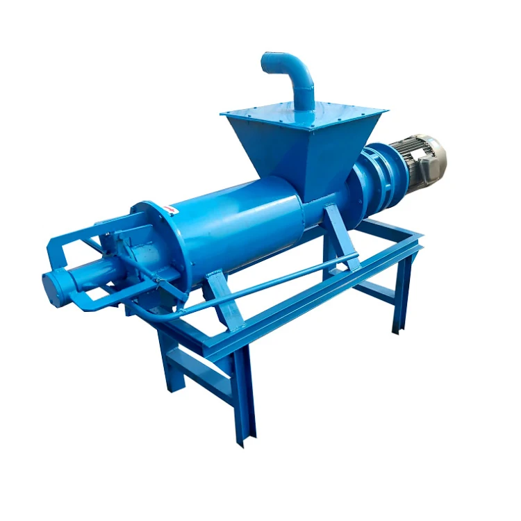 

Animal Manure Dehydrating Machine pig manure dry and wet separator cow dung dewatering fertilizer machine