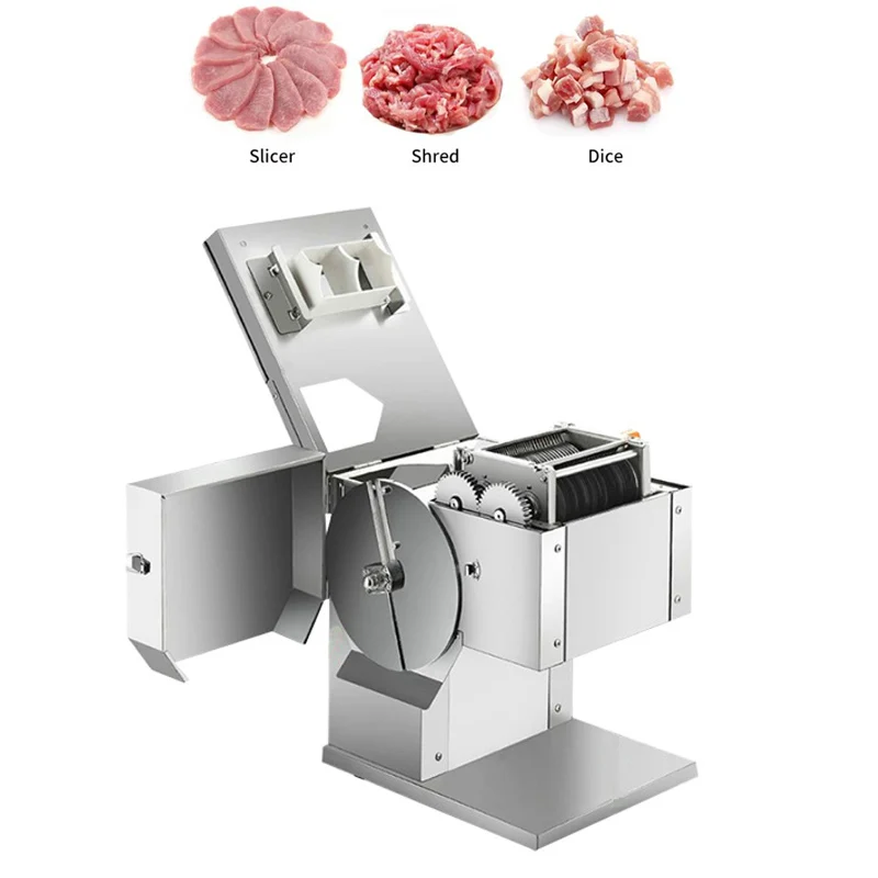 Luxurious Meat Cutting Machine Vegetable Cutter Easy To Clean Meat Slicer