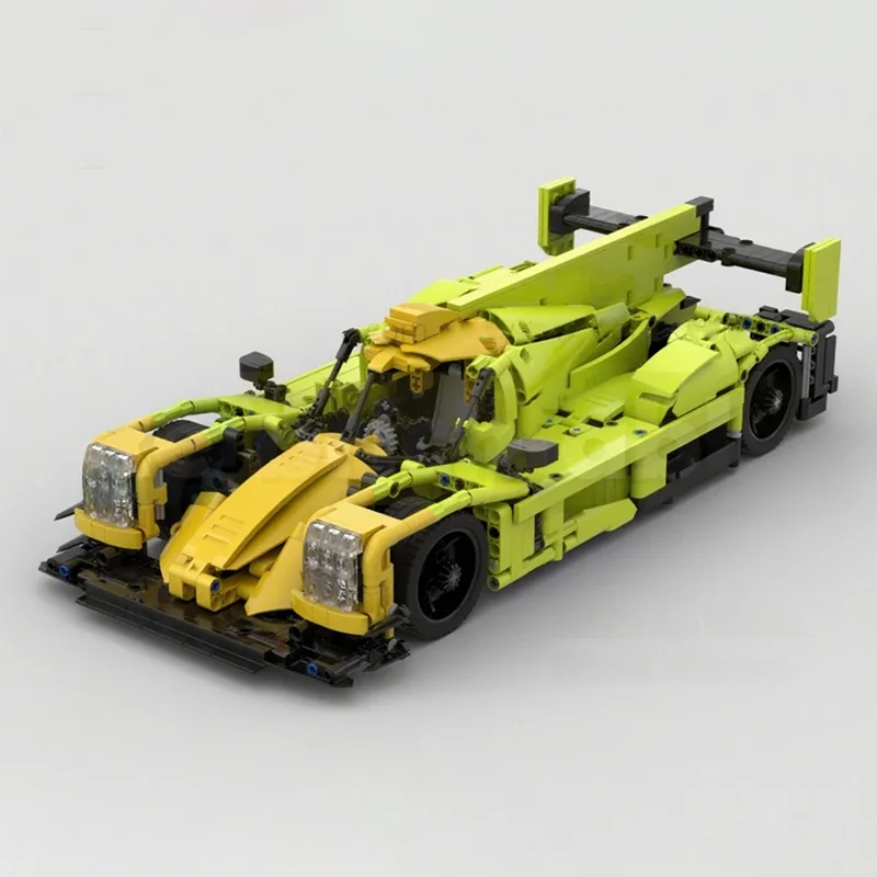 1513 قطعة MOC التقنية Inter Europol Oreca سباق نموذج بناء لعبة كتل العمارة هدية الكريسماس فكرة التعليم الطوب الاطفال #5