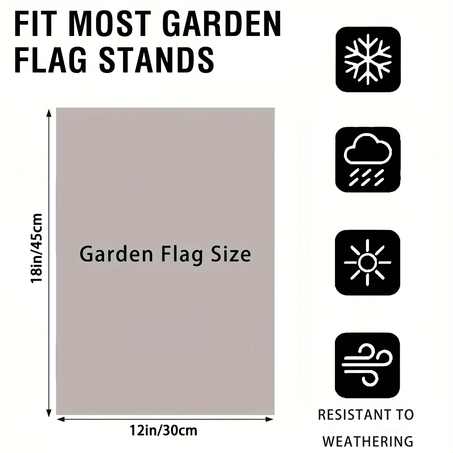 1 Piece of July 4th Patriotic Garden Flag with American Flag Independence Day Flag for Home Decor, Yard Decor, Garden Decor