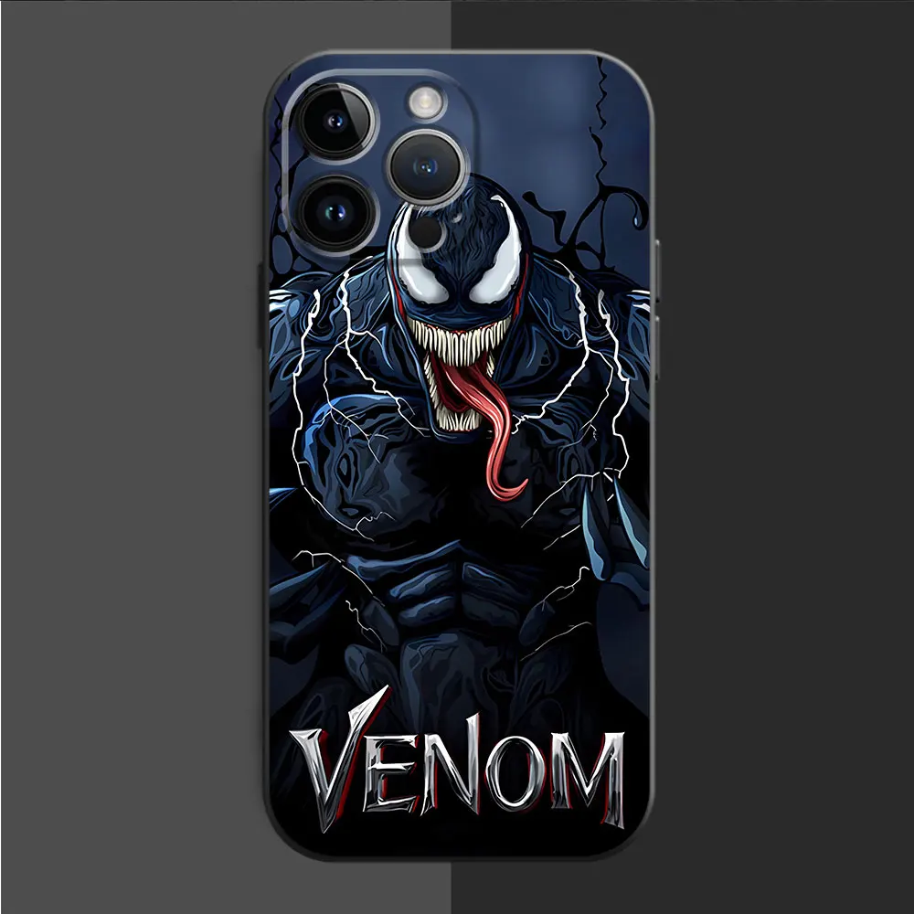 Marvel Venom Phone Case for Huawei P30 P40 Lite P20 Pro P Smart Z 2019 Soft Funda Cover