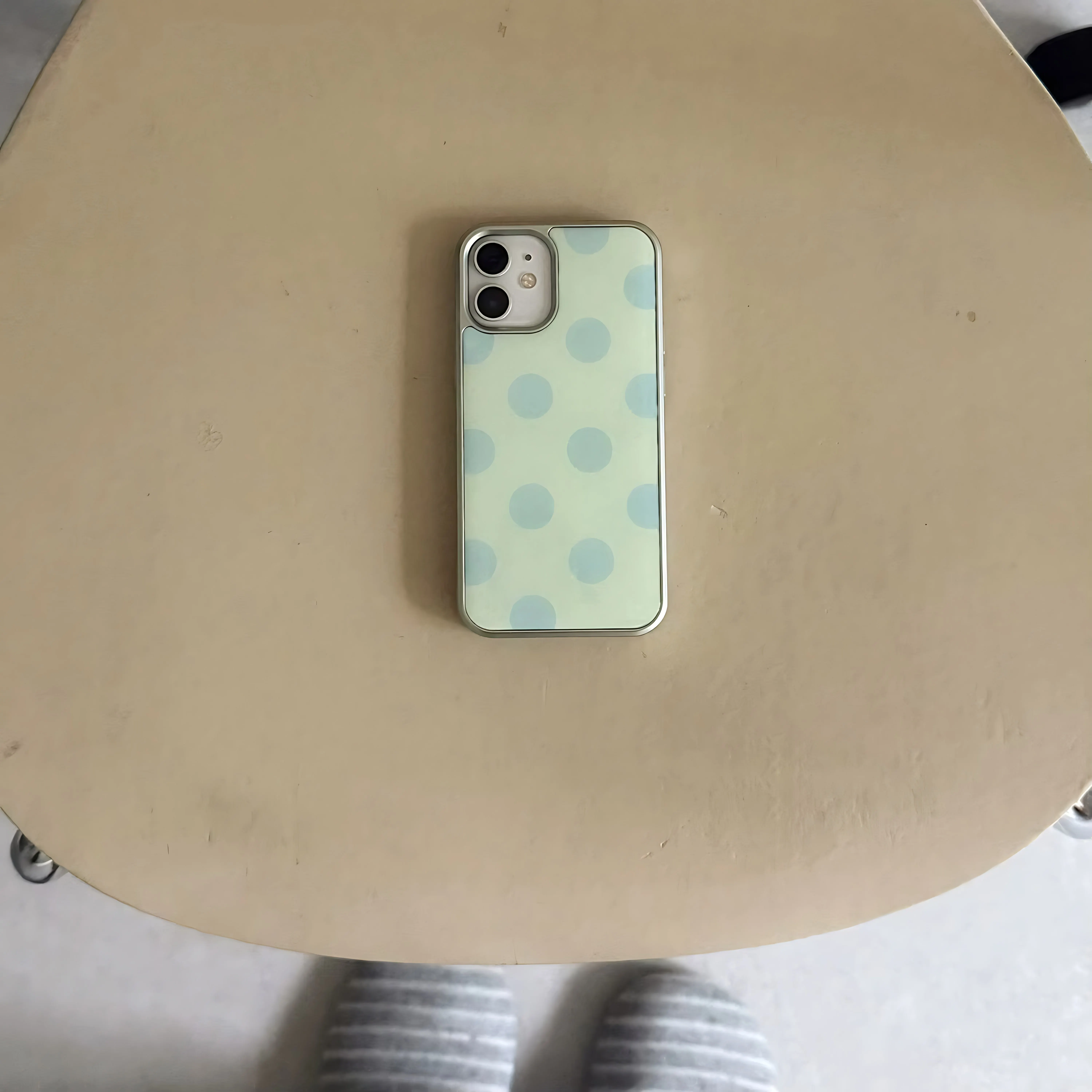 Korean Ins Polka Dot Phone Cas - Phone Cases That Charge Your Phone 评论和价格