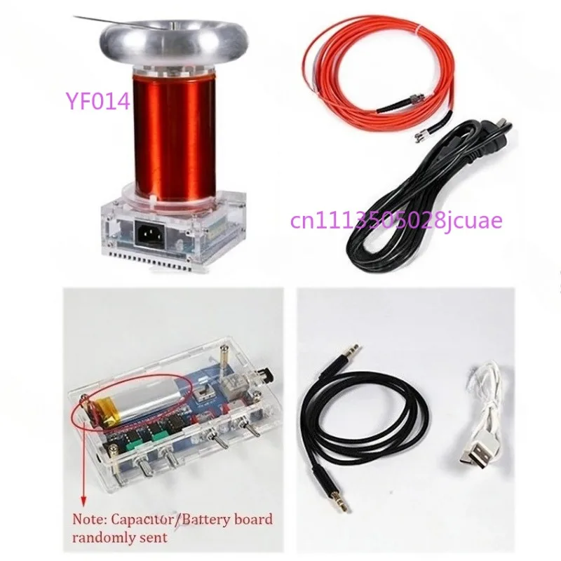 250W High Frequency  Coil, AC110-240V Music Lightning Arc Generator 20cm Ignition Model