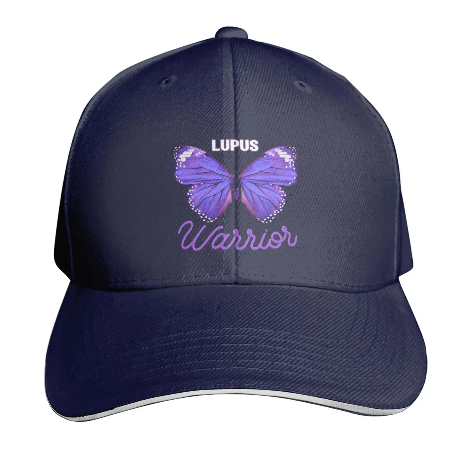 May is Lupus Awareness Month Baseball Cap Hats for Men Women Sun Hat Adjustable Magic Buckle Dad Hats Running Workouts