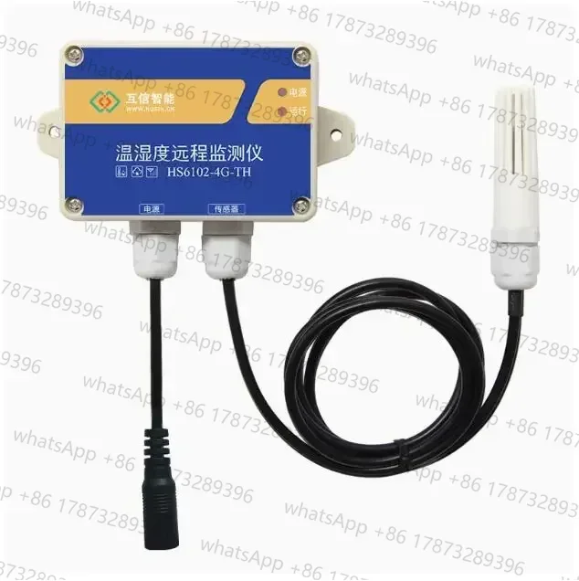 

4G Temperature and Humidity Sensor Mobile-Phone Al Agricultural Greenhouse Cold Chain Storage Wireless Network Remote