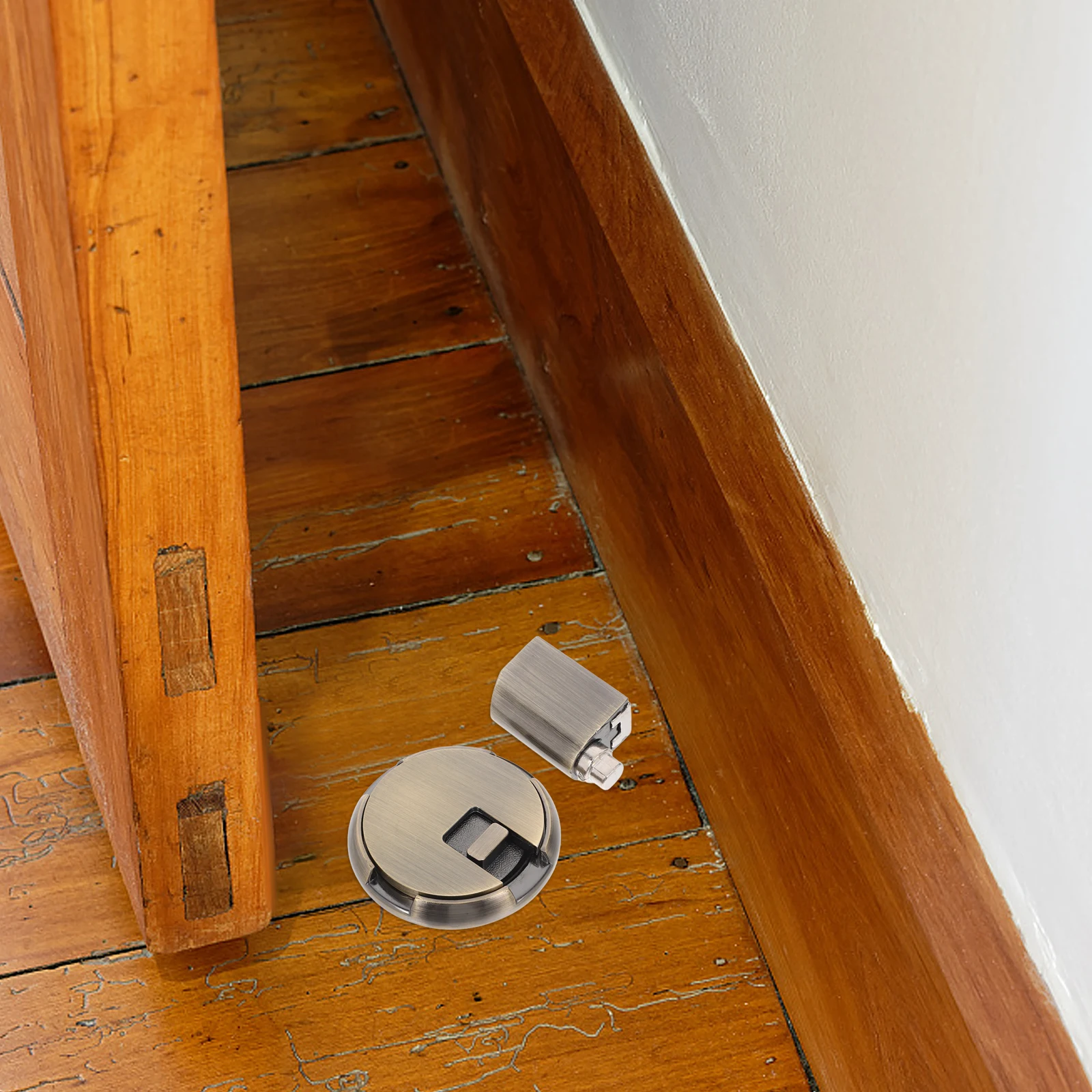 Регулируемый металлический дверной стопор