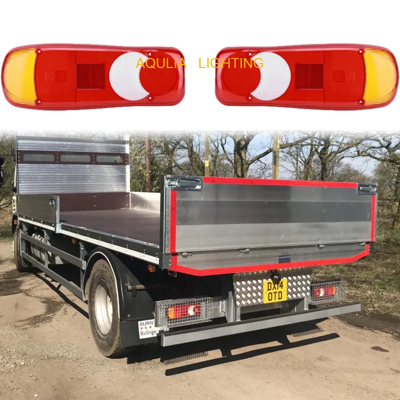 

1PCS Stop Reverse Rear Light Tail Lights Lamp Cover Shell Fit For VOLVO DAF LF45 LF55 Nissan Cabstar Renault Mascott