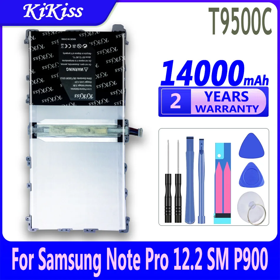 

14000mAh For Samsung Galaxy Note Pro 12.2 SM P900 P901 P905 T9500C T9500E T9500U T9500K T9500C Tablet Li-ion Polymer Battery