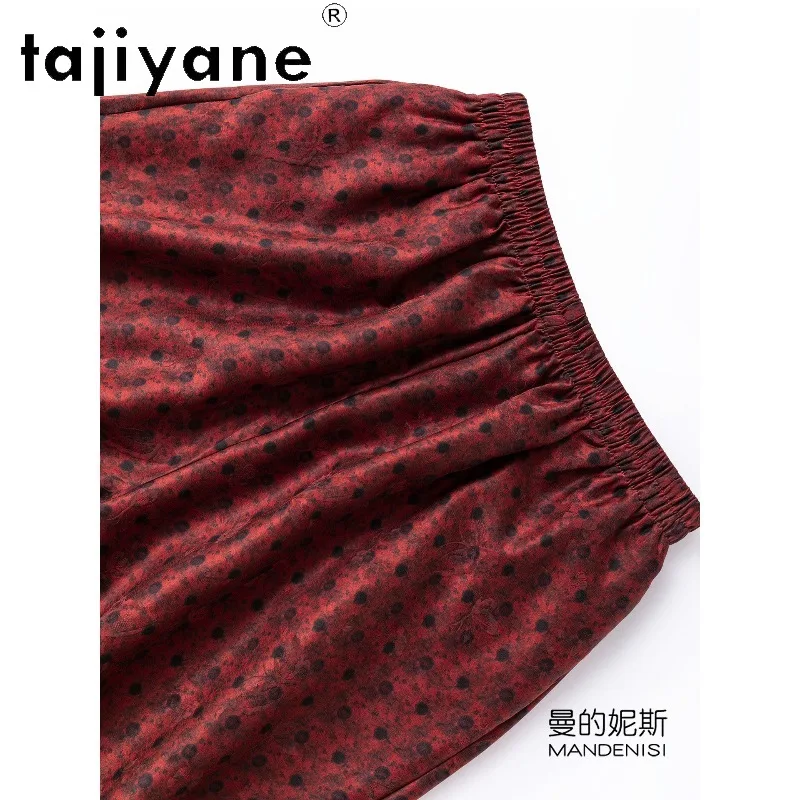 TAJIYANE 24MM 100% Mulberry Silk Women's Shorts Jacquard Satin Xiangyunsha Short Breathable Shorts for Woman Clothing Loose 반바지