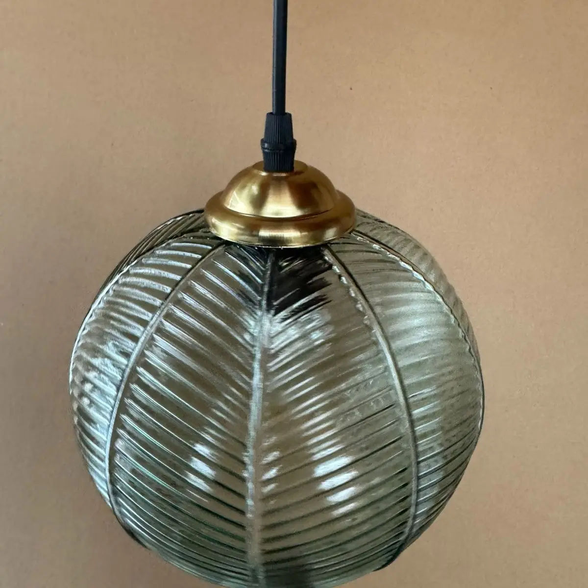 ضوء قلادة رائع من الزجاج الشمالي مع نمط الورقة الخضراء، تركيبات ديكور حديثة للإضاءة الداخلية للفندق في غرفة المعيشة #6