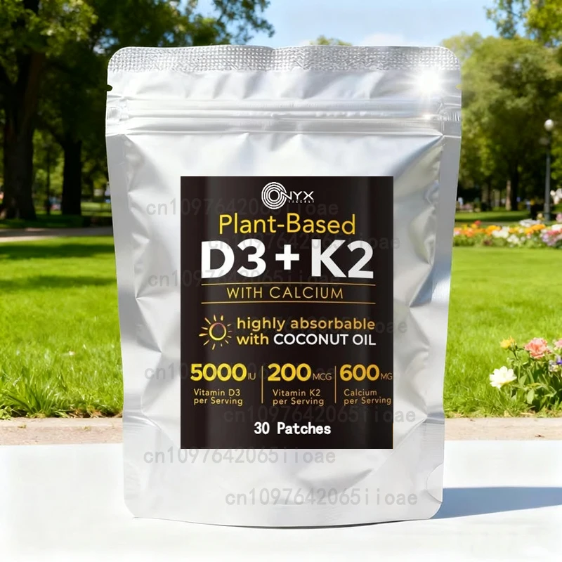فيتامين د3 وفيتامين ك2 (رقع عبر الجلد تدعم الصحة الشاملة 30 رقعة #1