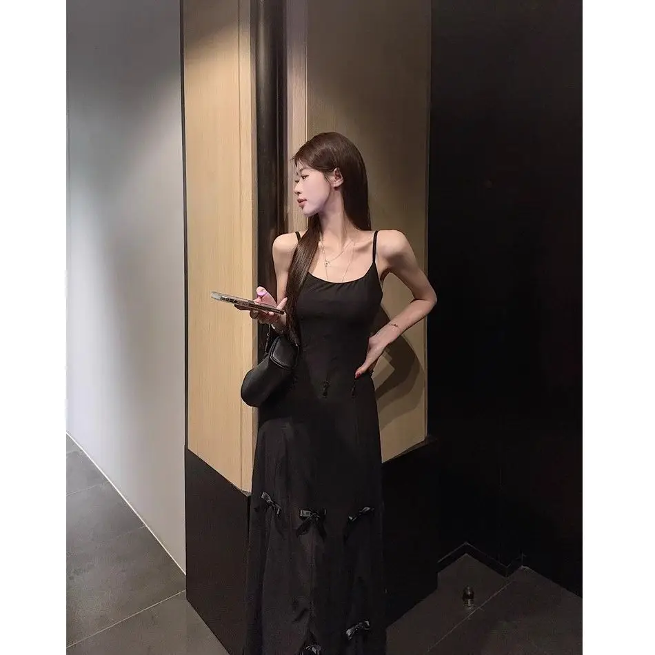 Dresses Sleeveless Womens Roses Summer Embroidered Hand-Pleated Gathered Shirring Smocking Fitted Slimming Picnic Romantic Spicy