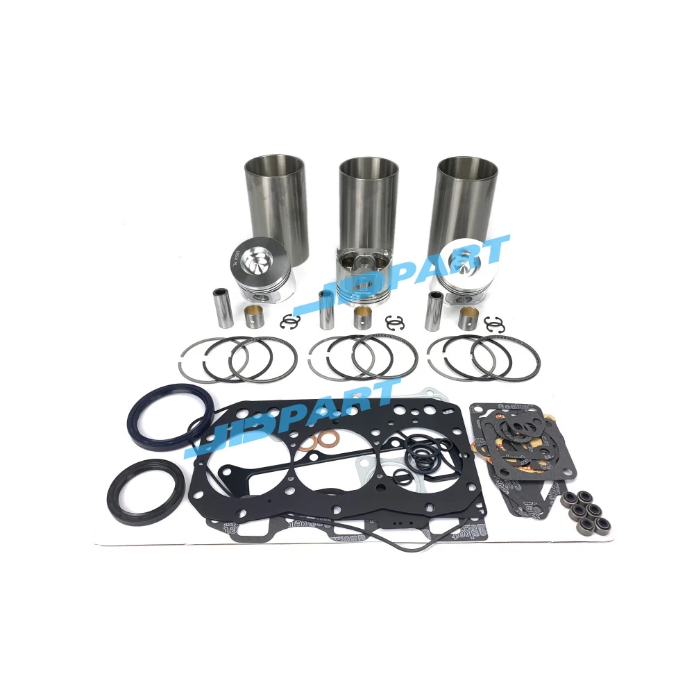 3TNE82 Cylinder Liner Kit With Gasket Set For Yanmar Excavator Engine Parts