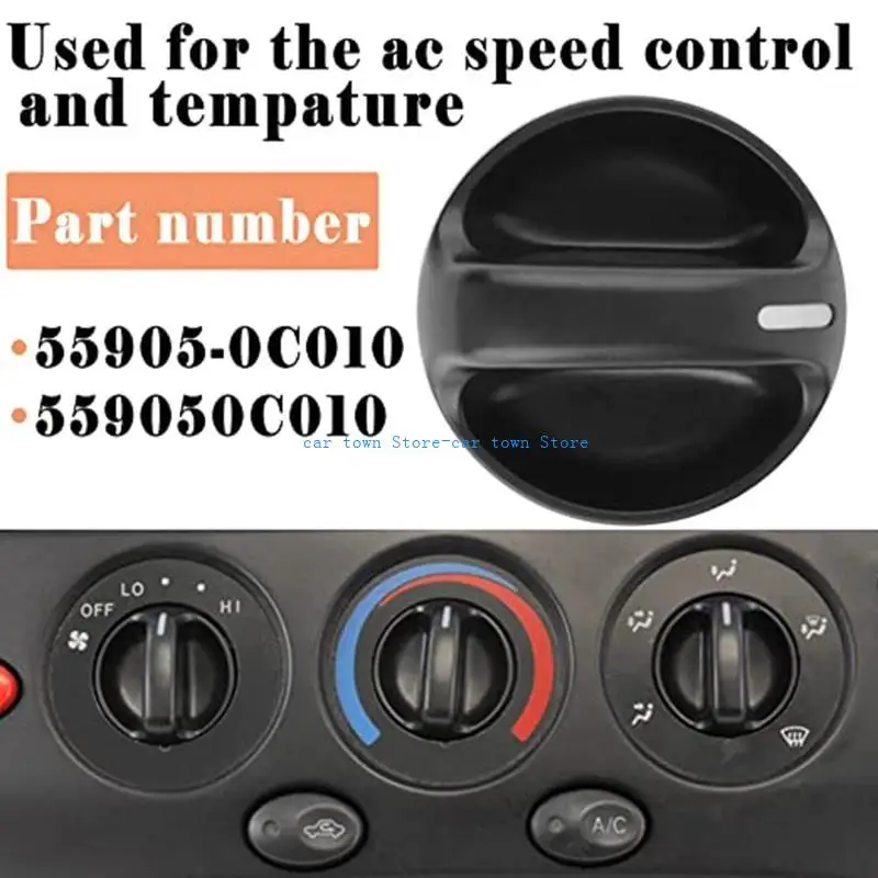 

RXJE Car Center Console Heater Button 559050C010 for Tundra 2000-2006