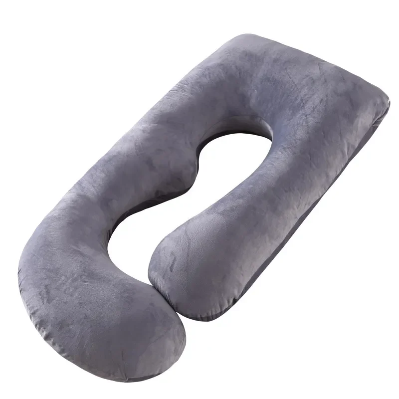 Pregnancy Pillow for Pregnant Women Sleep Nursing Maternity Full Body Pillow Support for Back Belly Hip Leg With Removable Cover