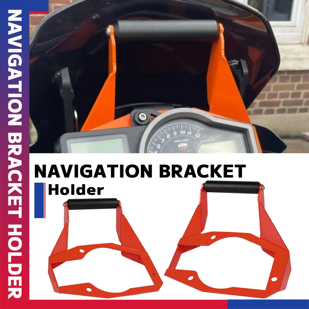 

For KTM 1050 1090 1190 1190 ADV R Adventure ADV R 2016-2021 2022 2023 Motor Instrument GPS Mount Mounting Adapter Holder Bracket
