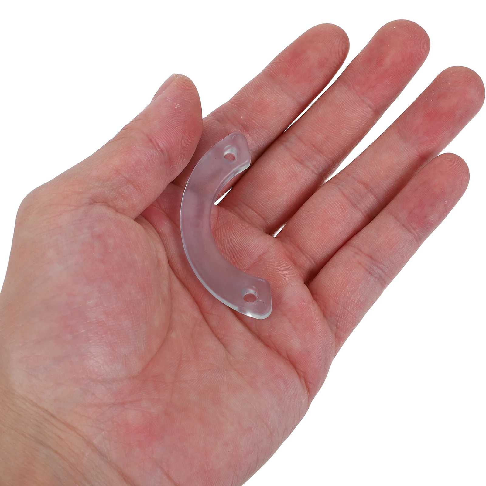 

30Pcs Clear Plastic Drawer Stoppers Crescent Moon Non-Slip Cabinet Repair Parts Kitchen Bathroom Dresser Bottom Slide