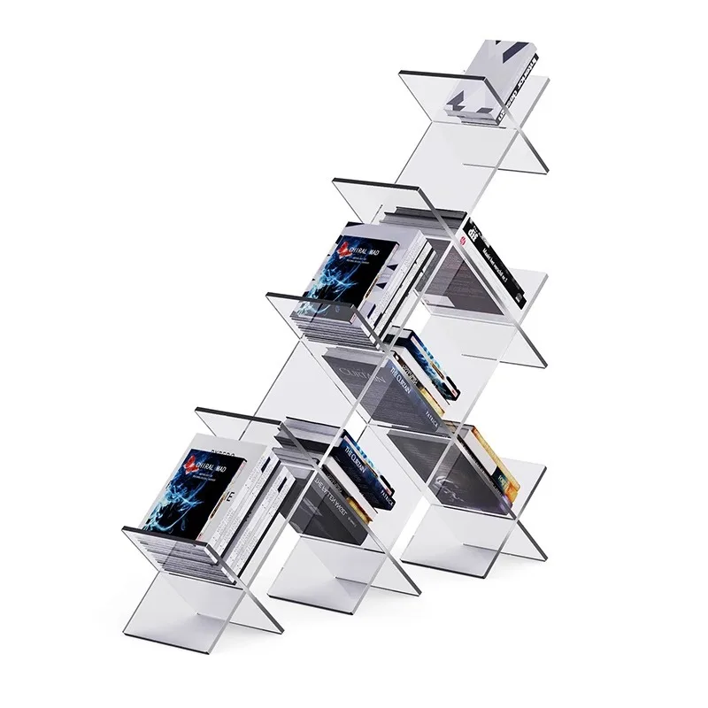 Bookshelf Simple small bookcase Library home against the wall Internet celebrity reading storage shelf