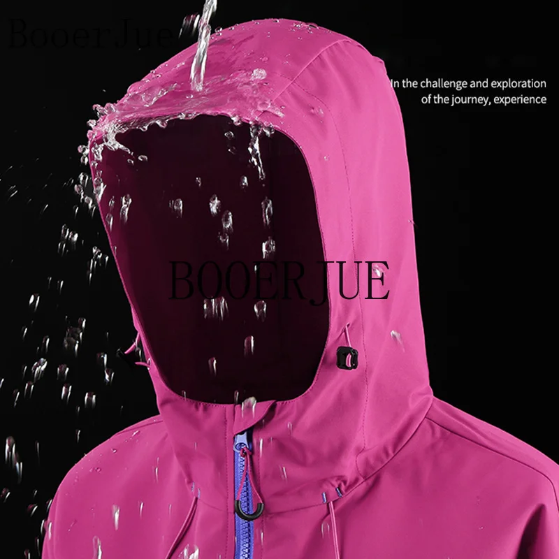Sports Running Fishing Loose Men Waterproof Hiking Jacket Outdoor Mountaineering Hooded Windbreaker Windproof Tactical Outwear