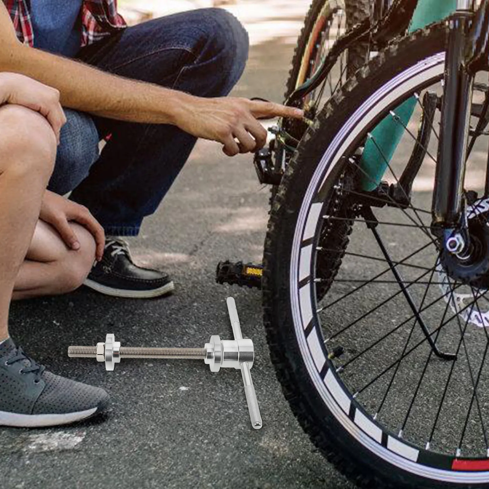 

Bottom Bracket Press Tool and Bike Headset Pressfit Installation Set - Heavy Duty Bearing Installer for Workshop Or DIY Use